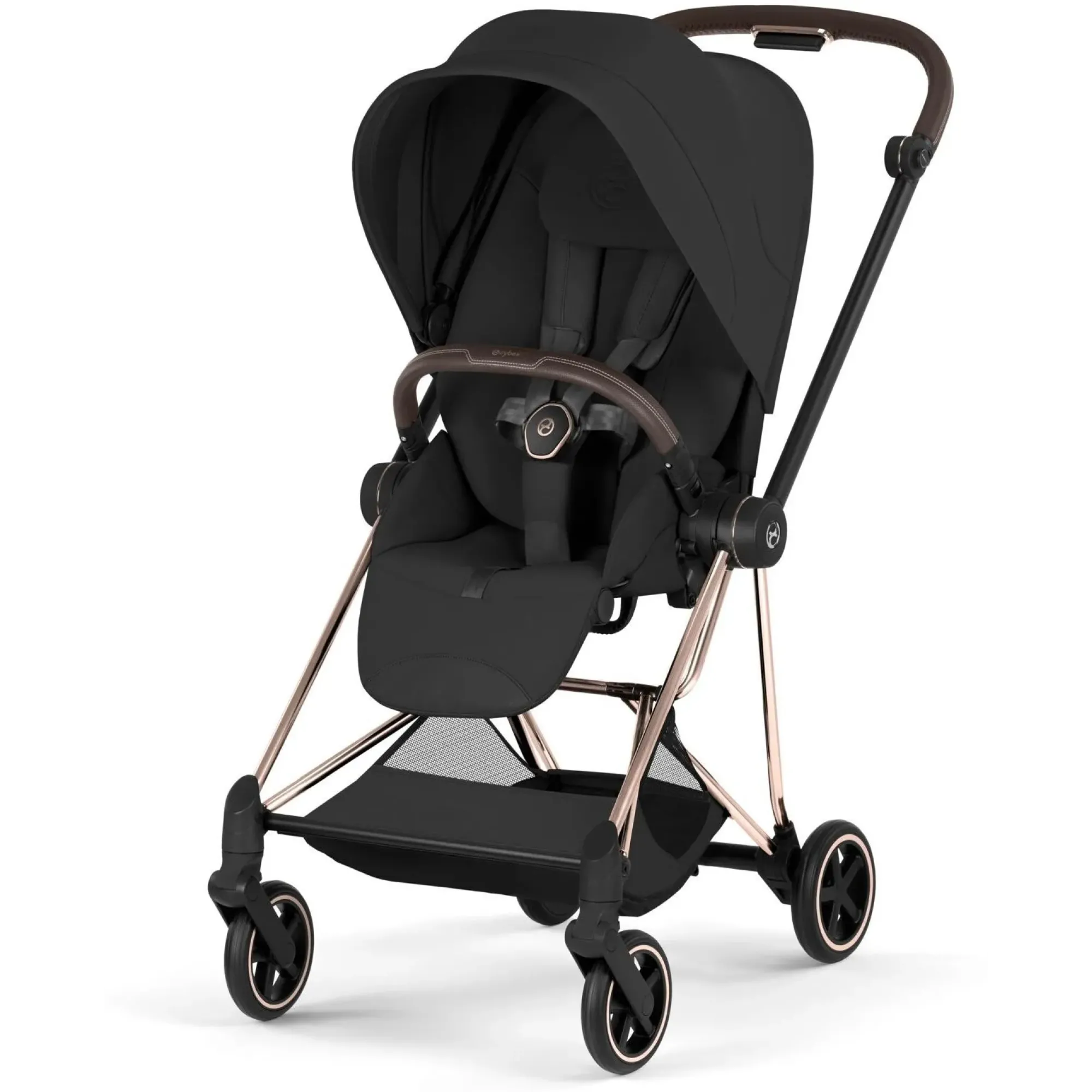Шасі Cybex Mios 5.0 та Каркас прогулянкового блоку Rosegold