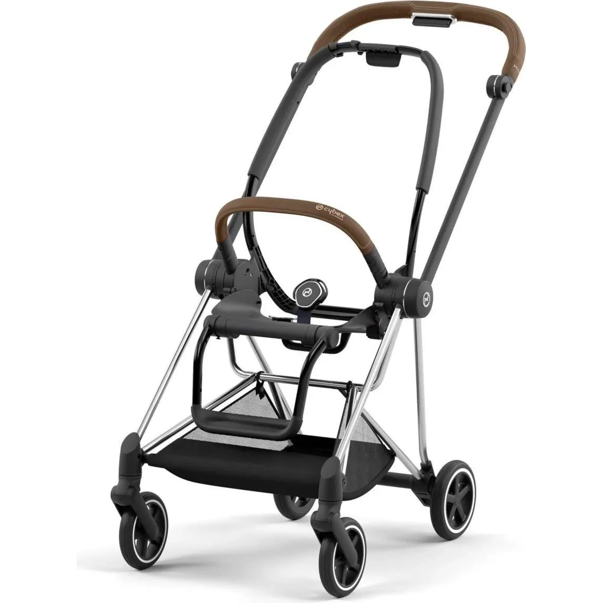 Шасі Cybex Mios 4.0 та Каркас прогулянкового блоку Chrome Brown