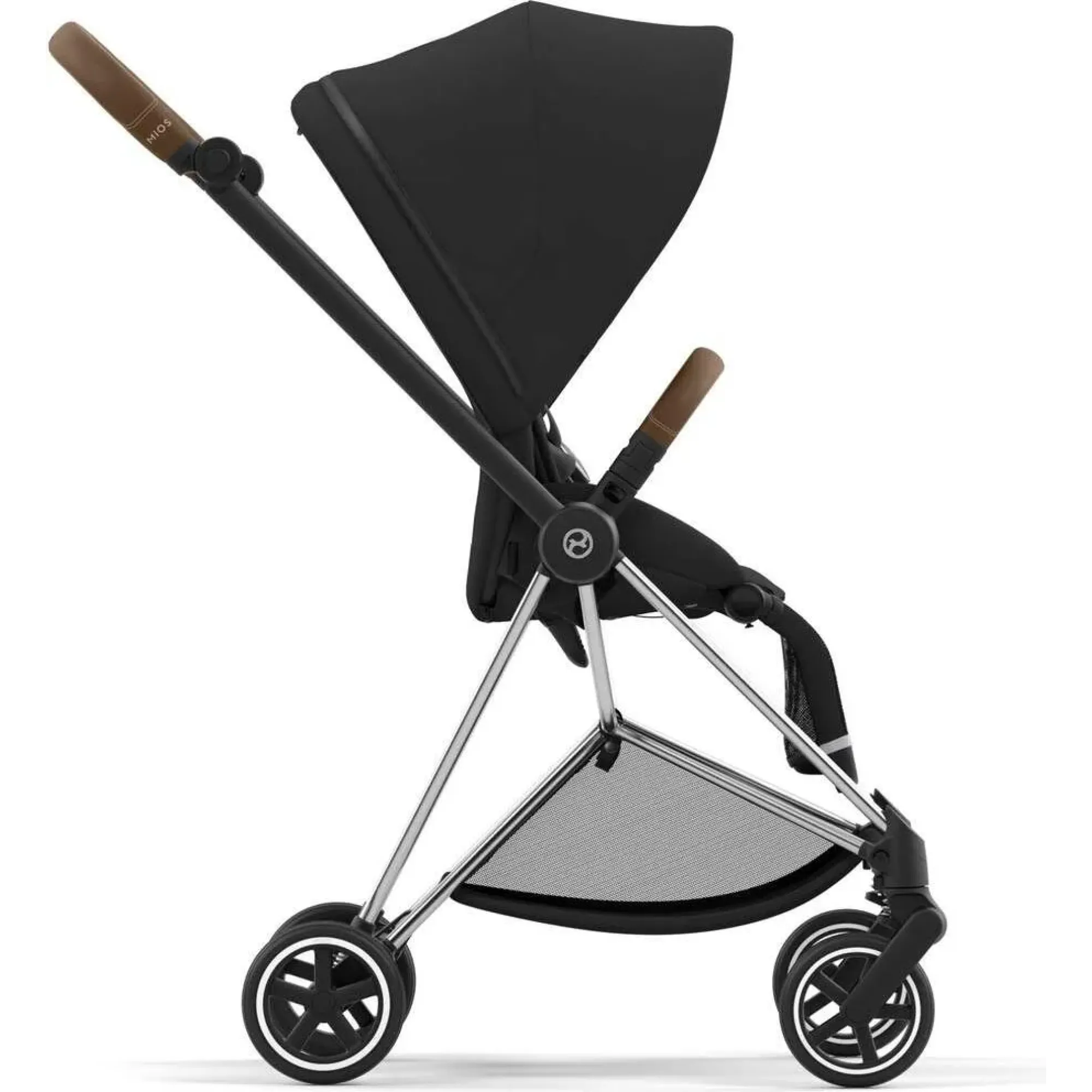 Шасі Cybex Mios 4.0 та Каркас прогулянкового блоку Chrome Brown