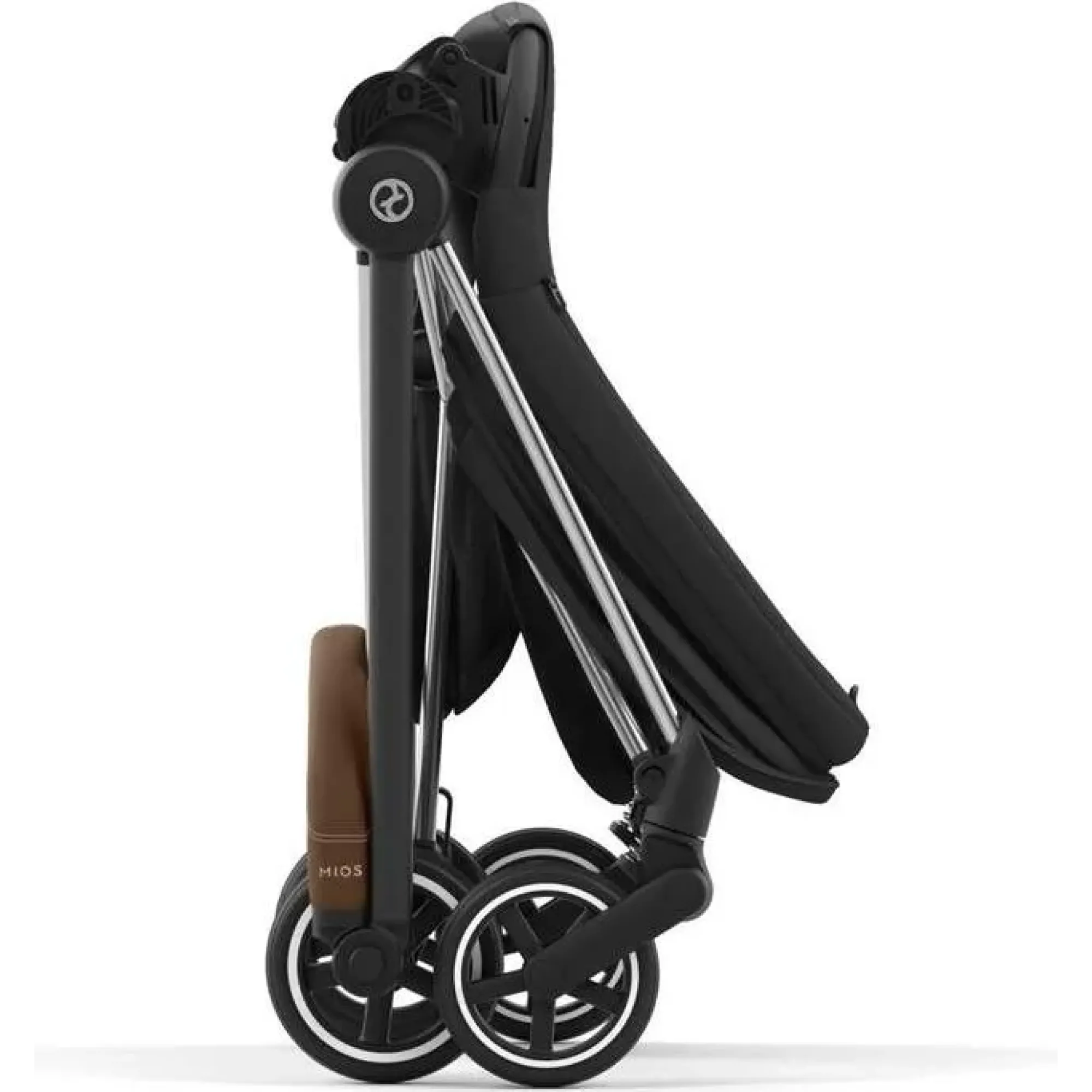 Шасі Cybex Mios 4.0 та Каркас прогулянкового блоку Chrome Brown