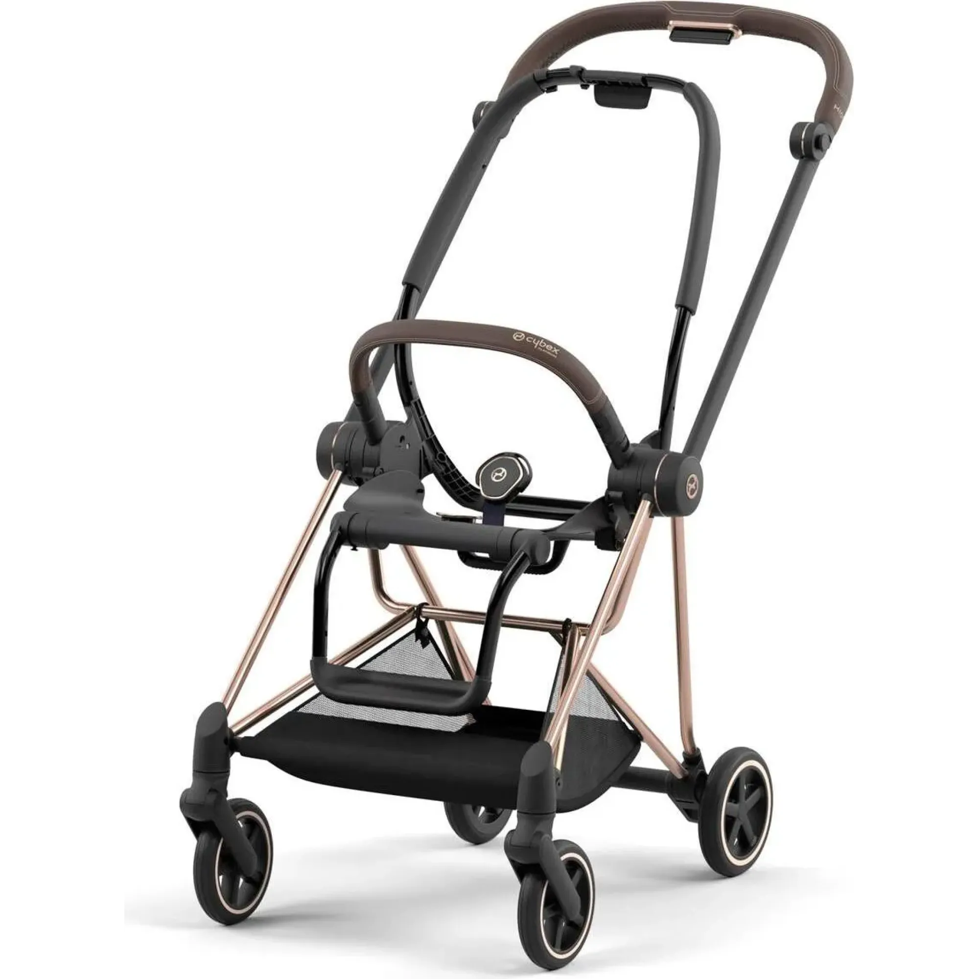 Шасі Cybex Mios 4.0 та Каркас прогулянкового блоку Rosegold