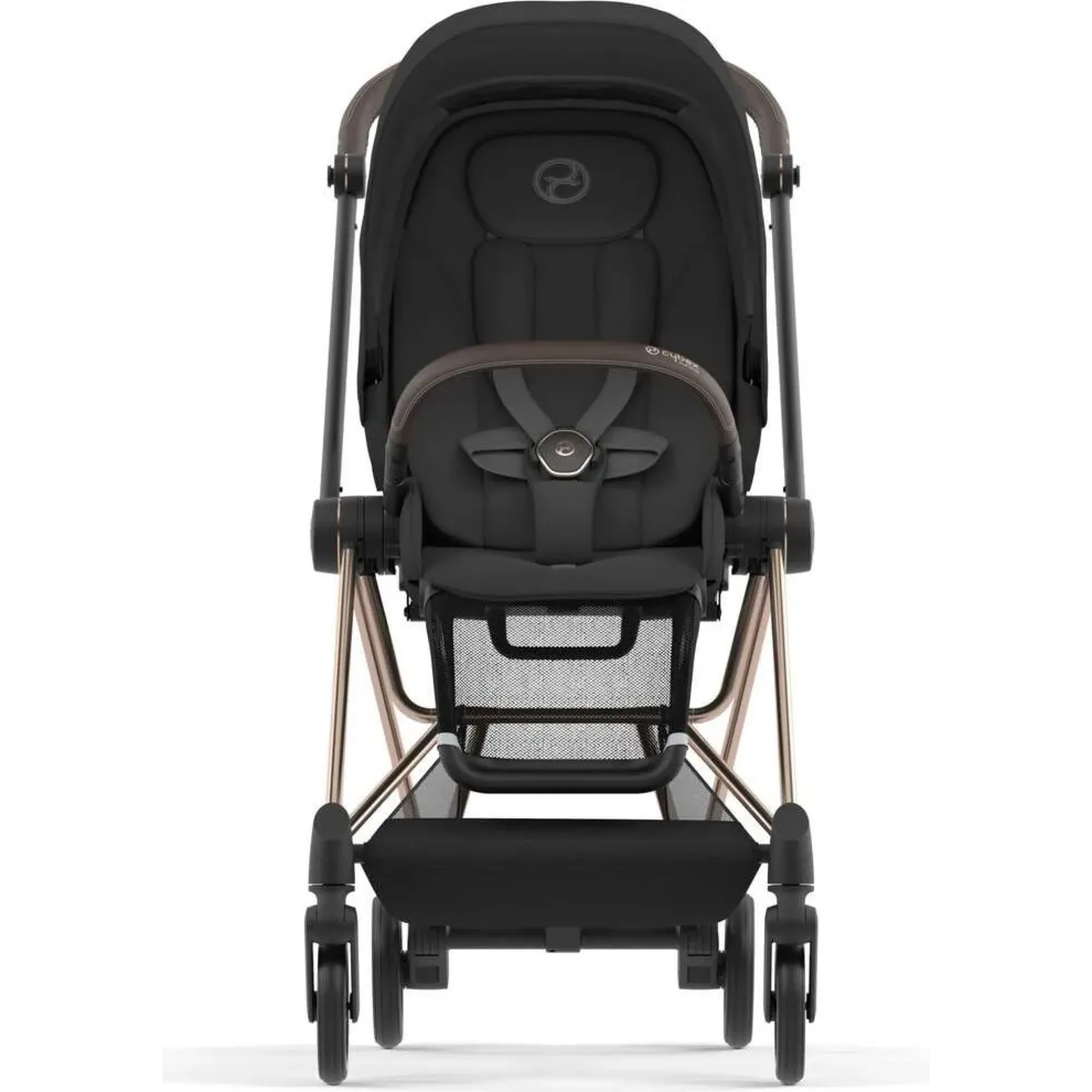 Шасі Cybex Mios 4.0 та Каркас прогулянкового блоку Rosegold