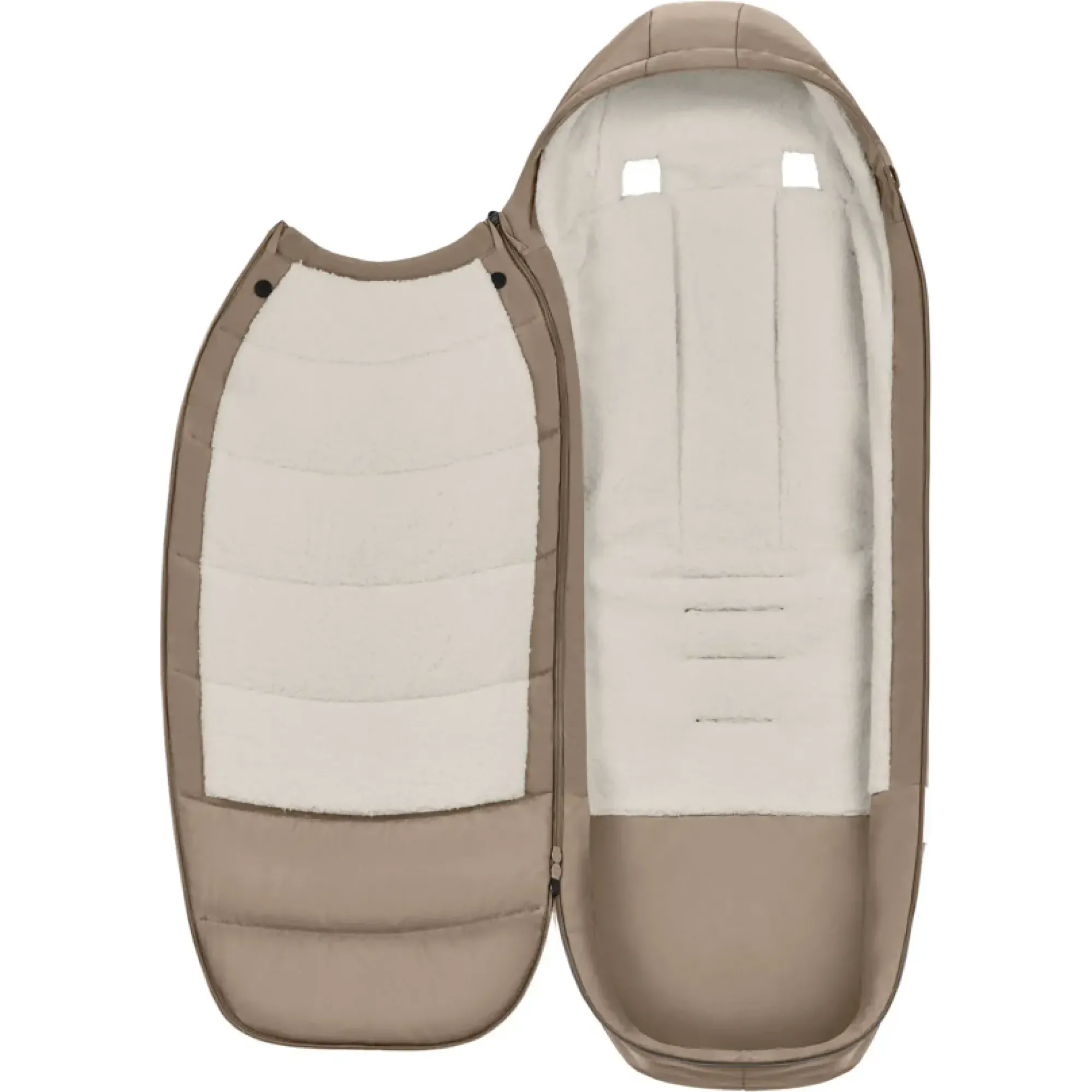 Зимовий конверт (чохол для ніг) Cybex Platinum Footmuff Cozy Beige