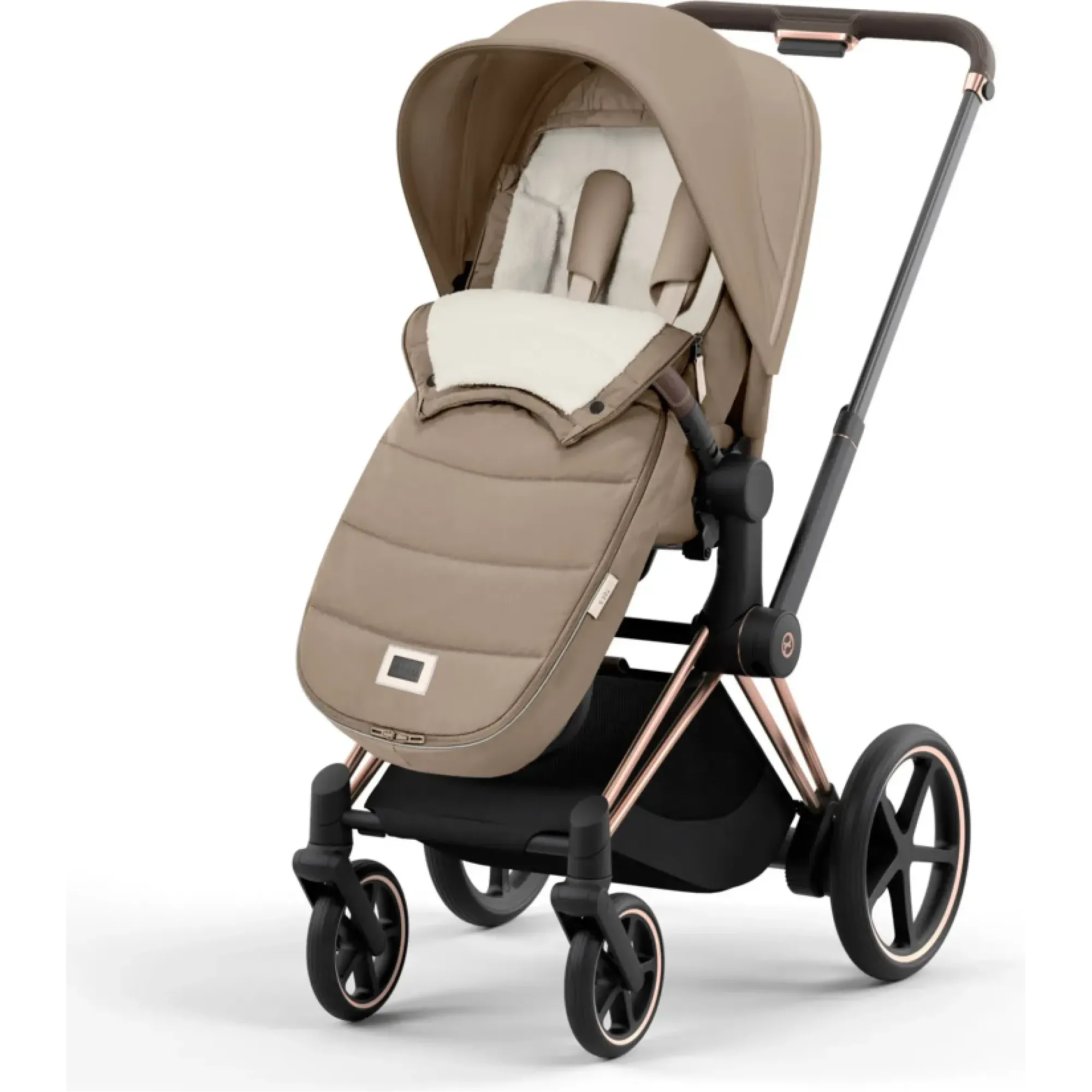 Зимовий конверт (чохол для ніг) Cybex Platinum Footmuff Cozy Beige