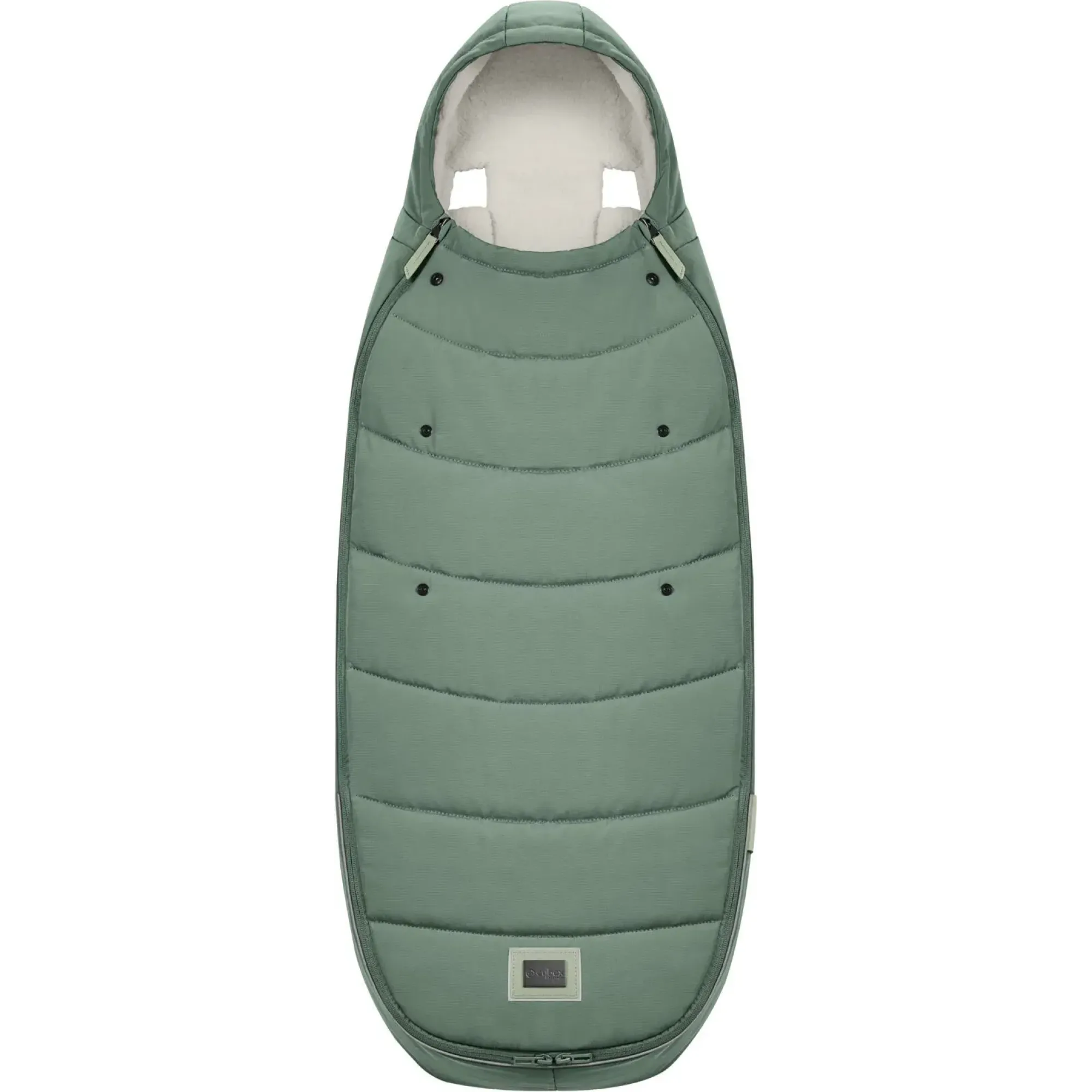 Зимовий конверт (чохол для ніг) Cybex Platinum Footmuff Leaf Green