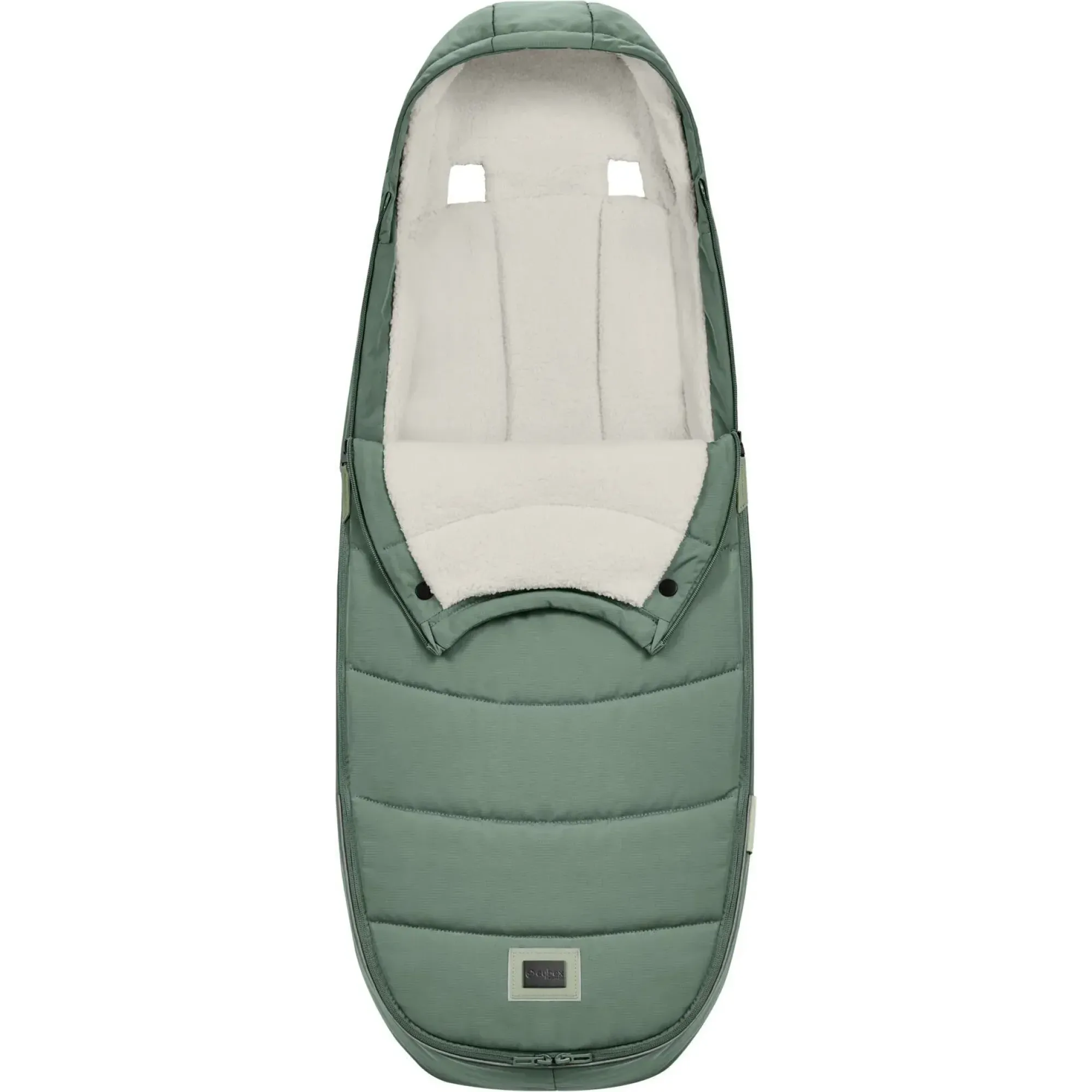 Зимовий конверт (чохол для ніг) Cybex Platinum Footmuff Leaf Green