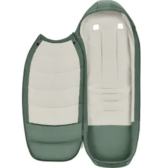 Зимовий конверт (чохол для ніг) Cybex Platinum Footmuff Leaf Green