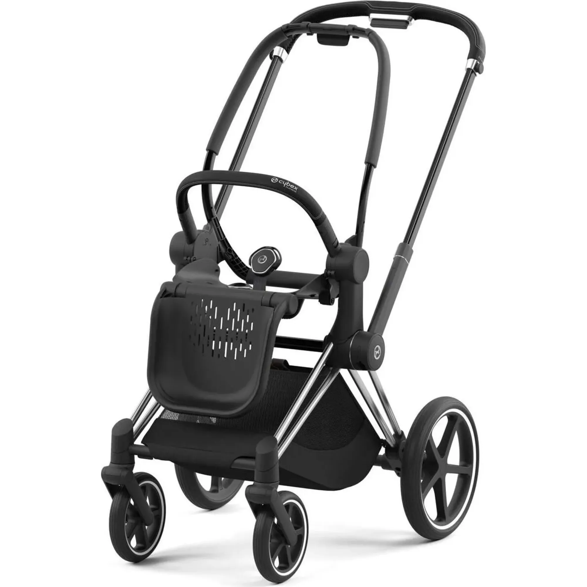 Шасі Cybex Priam та Каркас прогулянкового блоку Chrome Black