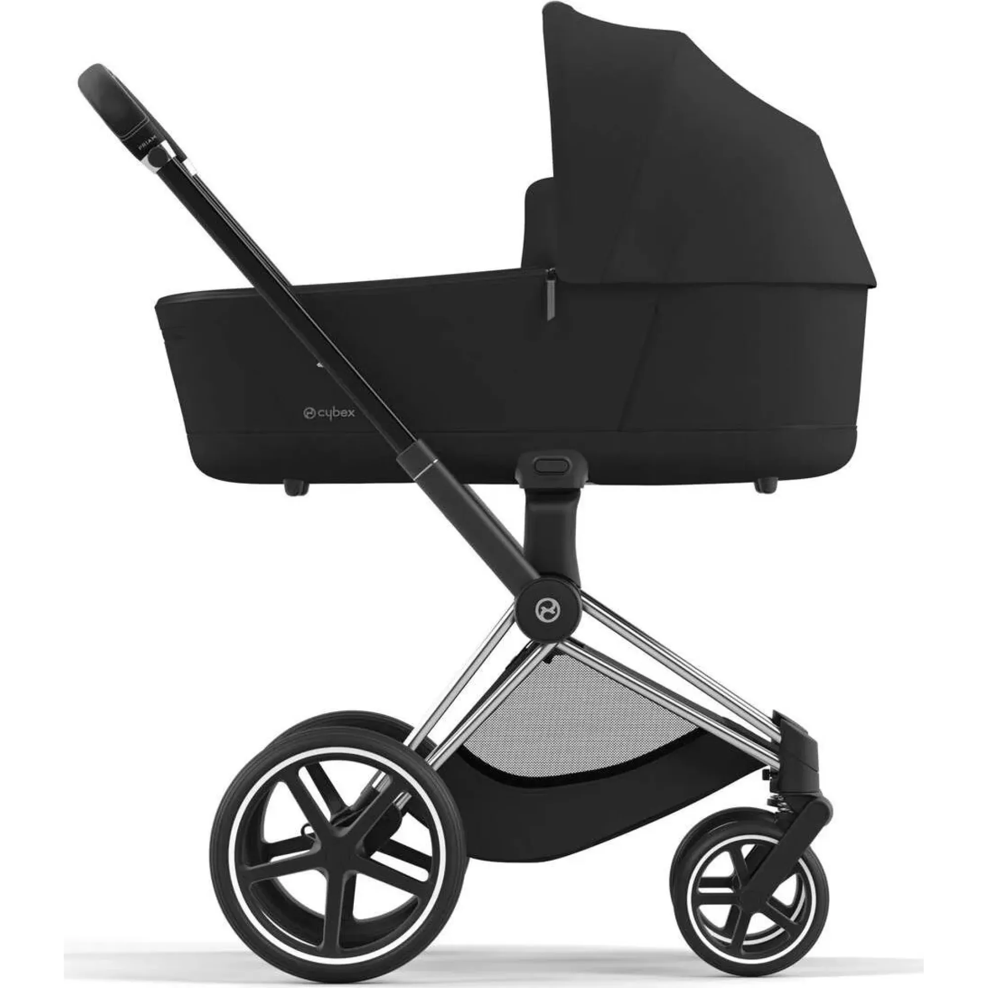 Шасі Cybex Priam та Каркас прогулянкового блоку Chrome Black