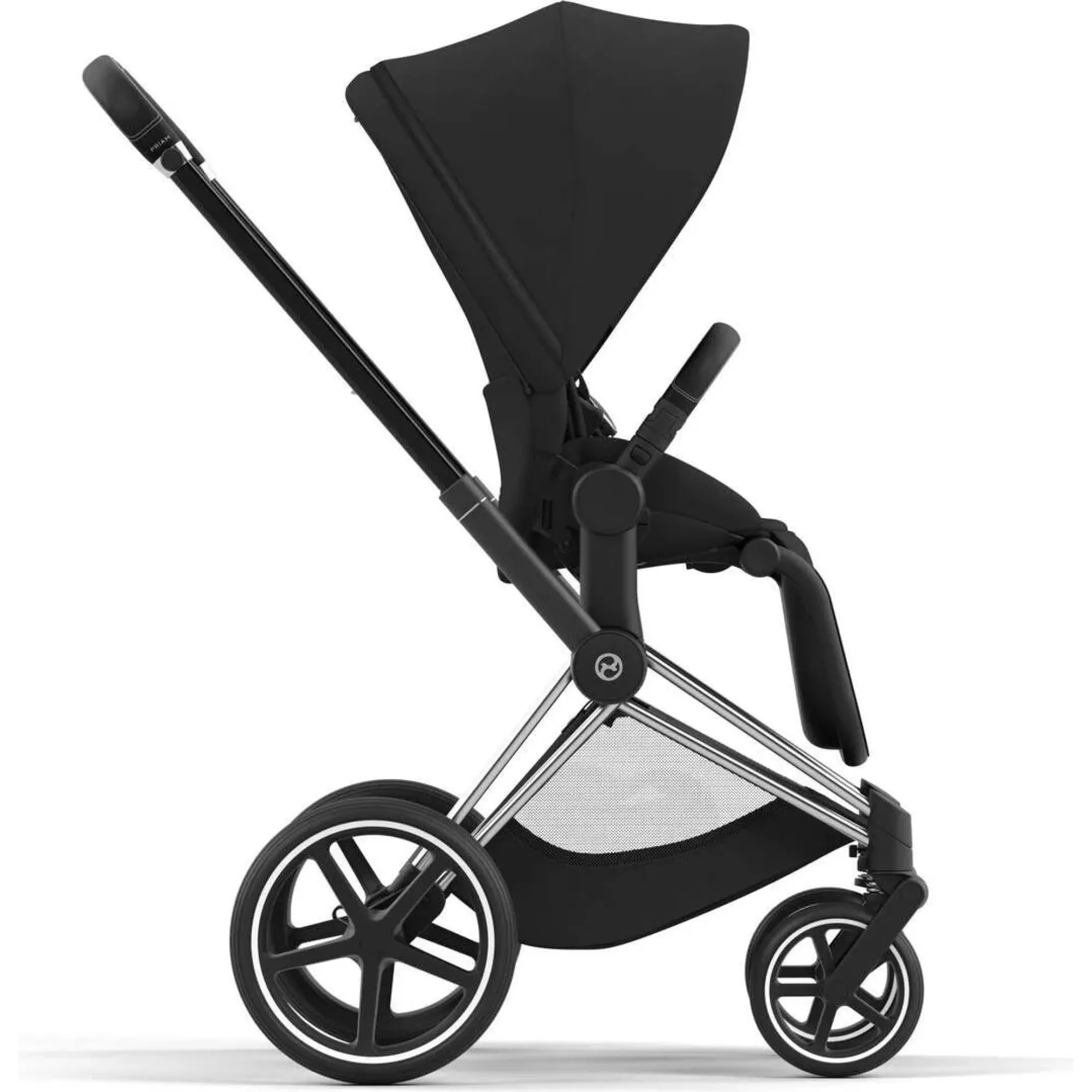 Шасі Cybex Priam та Каркас прогулянкового блоку Chrome Black
