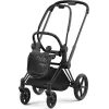 Шасі Cybex Priam та Каркас прогулянкового блоку Matt Black