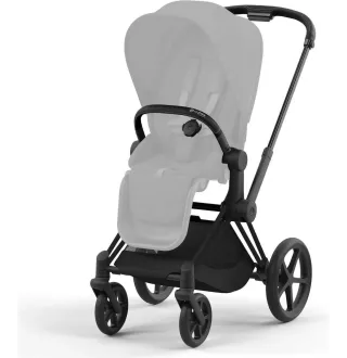 Шасі Cybex Priam та Каркас прогулянкового блоку Matt Black