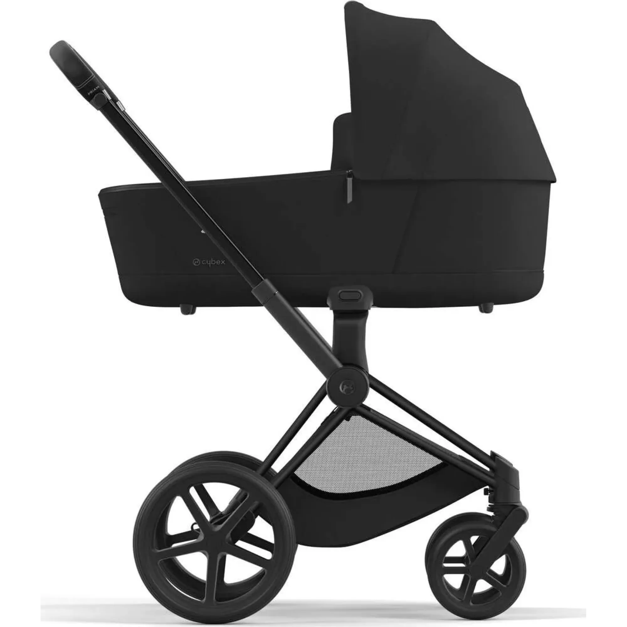 Шасі Cybex Priam та Каркас прогулянкового блоку Matt Black