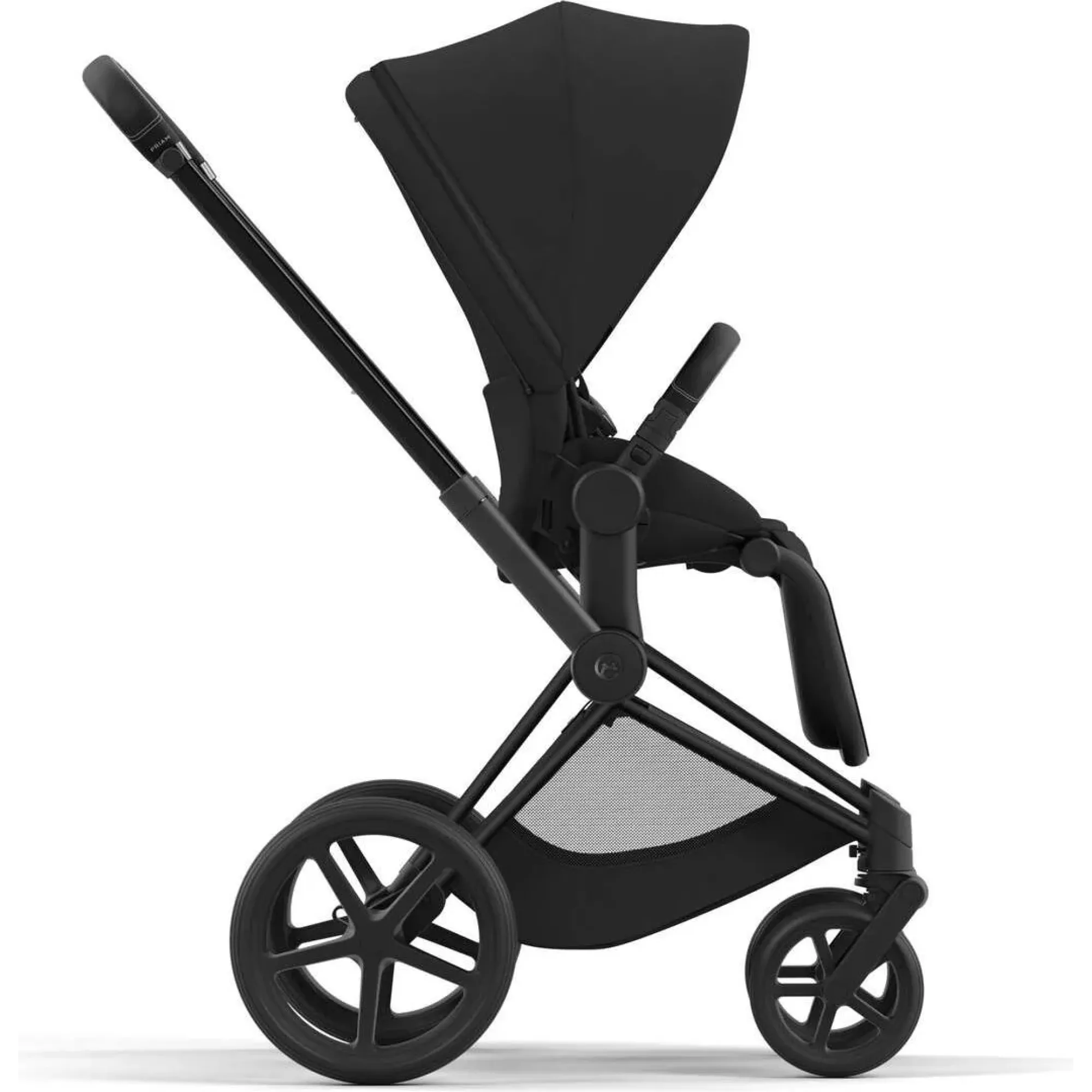 Шасі Cybex Priam та Каркас прогулянкового блоку Matt Black