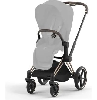 Шасі Cybex Priam та Каркас прогулянкового блоку Rosegold