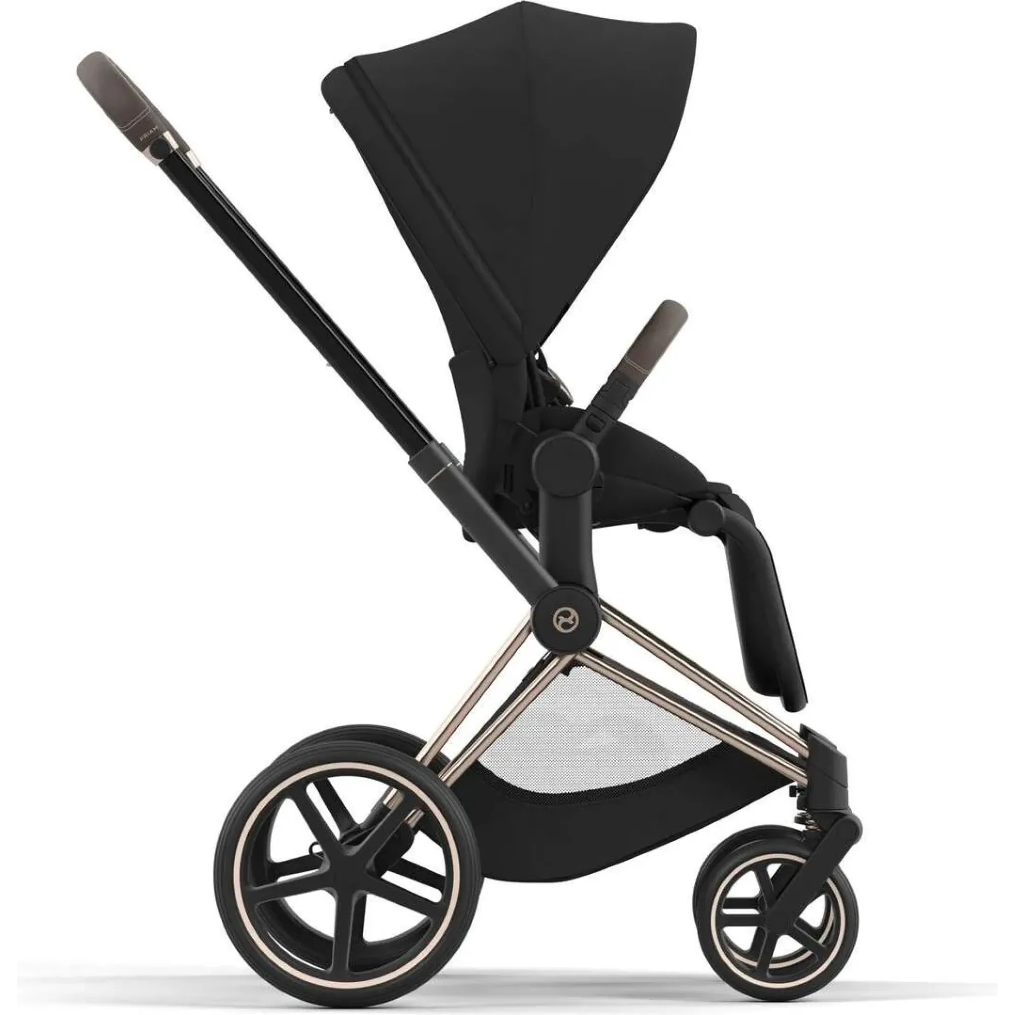 Шасі Cybex Priam та Каркас прогулянкового блоку Rosegold