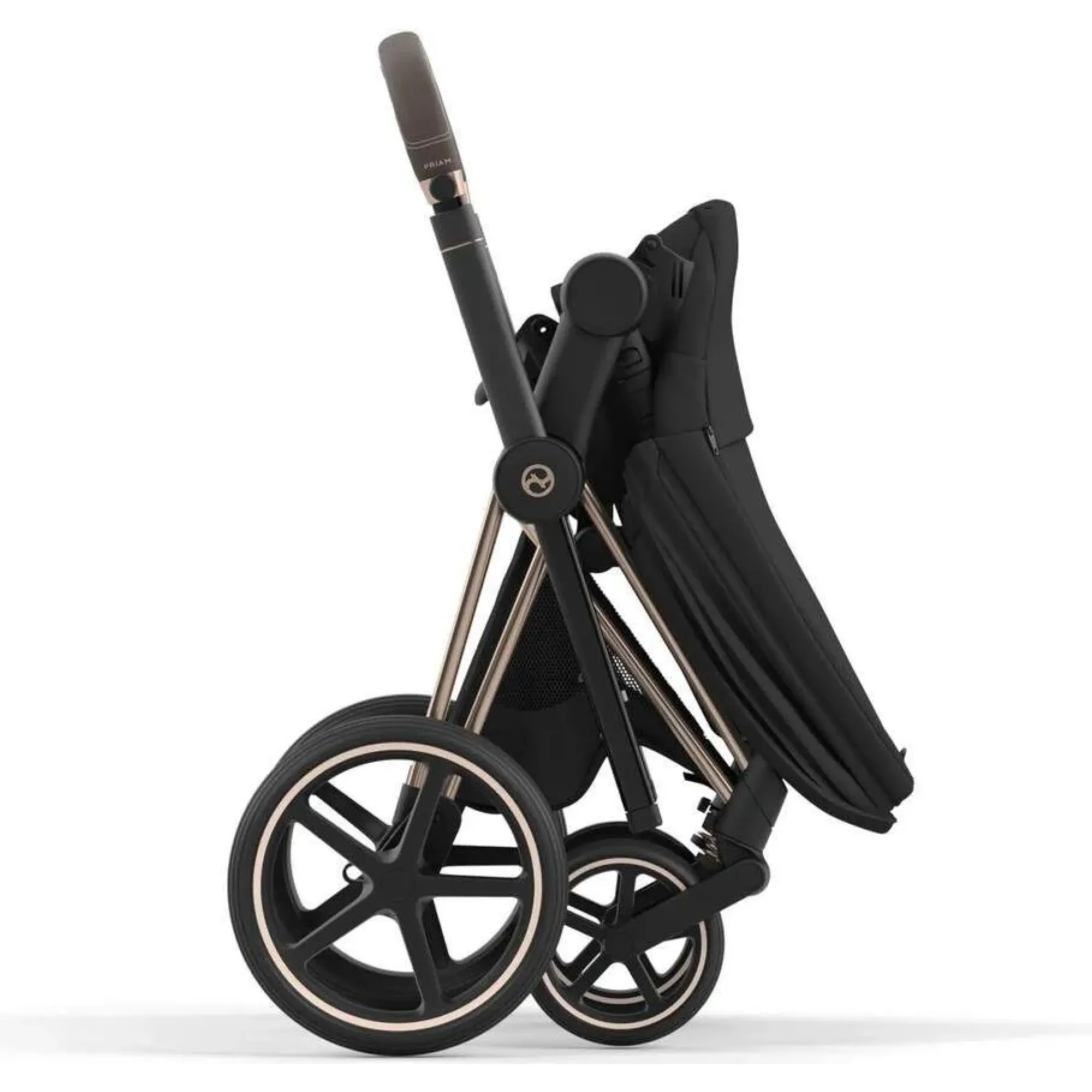 Шасі Cybex Priam та Каркас прогулянкового блоку Rosegold