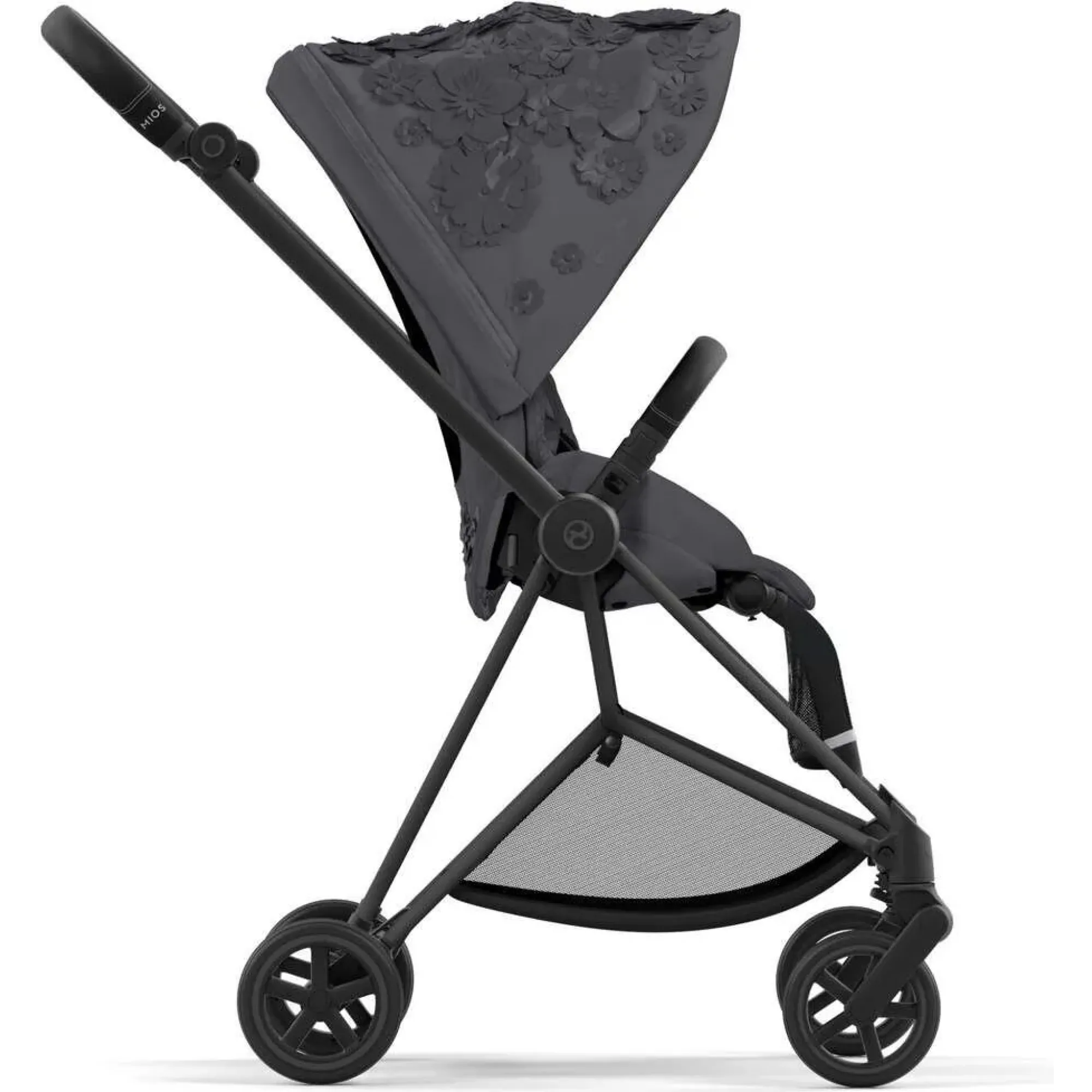 Чохол тканинний для прогулянкового блоку Cybex Mios Simply Flowers Grey
