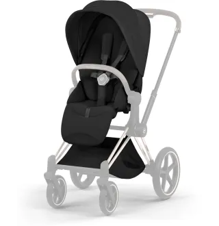 Чохол тканинний для прогулянкового блоку Cybex Priam V5 Style Sepia Black