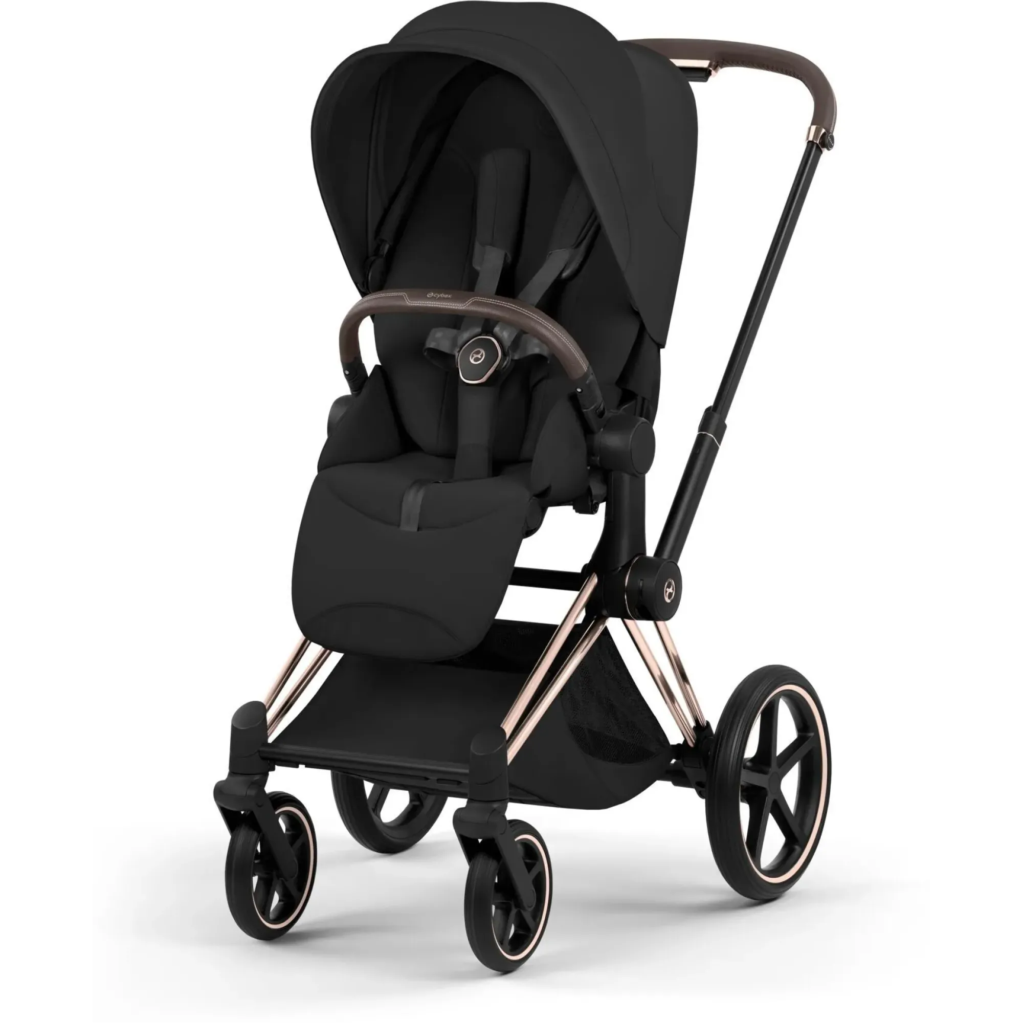Чохол тканинний для прогулянкового блоку Cybex Priam V5 Style Sepia Black