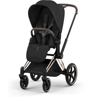 Чохол тканинний для прогулянкового блоку Cybex Priam V5 Style Sepia Black