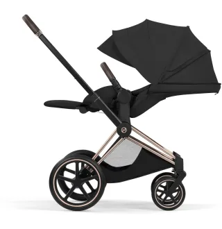 Чохол тканинний для прогулянкового блоку Cybex Priam V5 Style Sepia Black