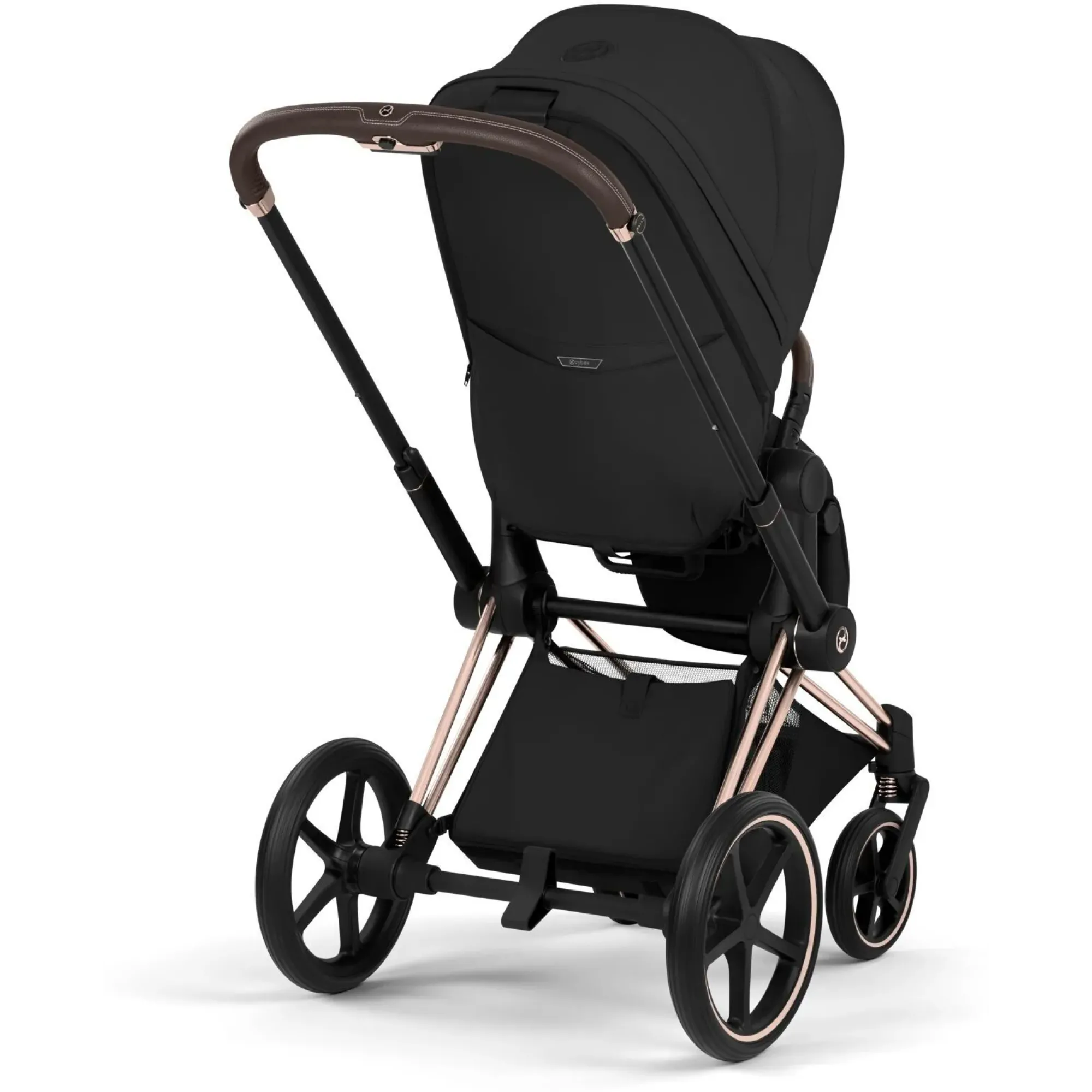 Чохол тканинний для прогулянкового блоку Cybex Priam V5 Style Sepia Black