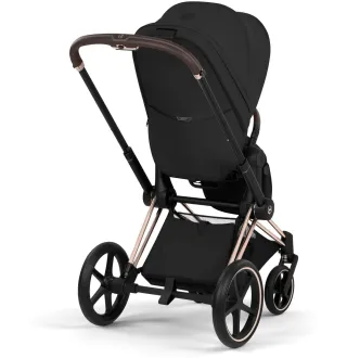 Чохол тканинний для прогулянкового блоку Cybex Priam V5 Style Sepia Black