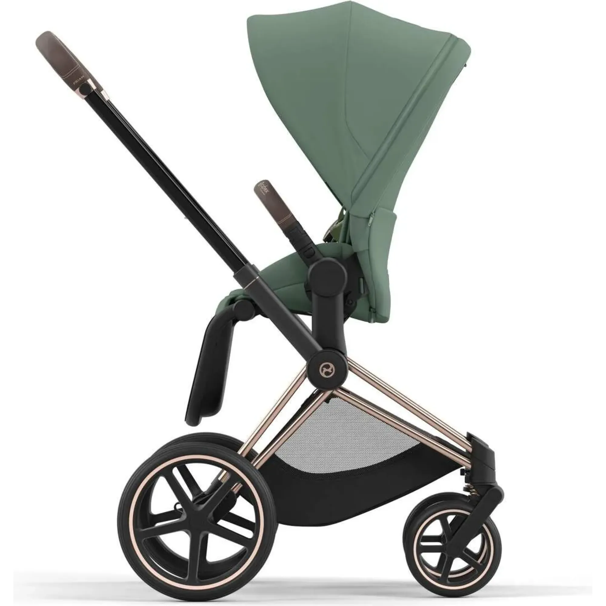 Чохол тканинний для прогулянкового блоку Cybex Priam Leaf Green