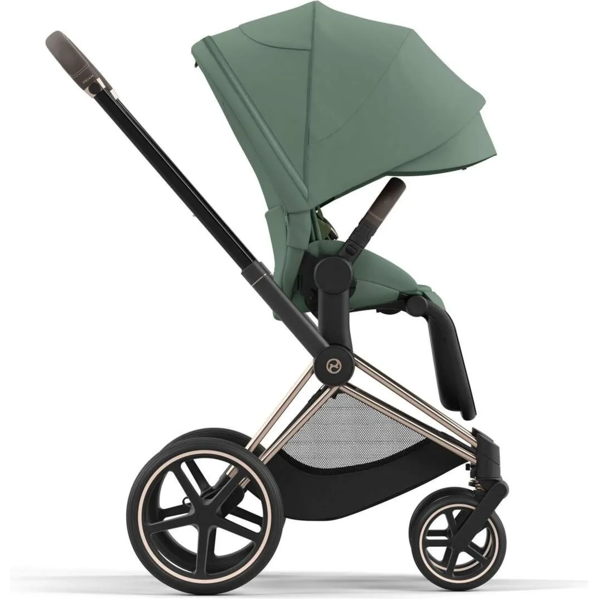Чохол тканинний для прогулянкового блоку Cybex Priam Leaf Green