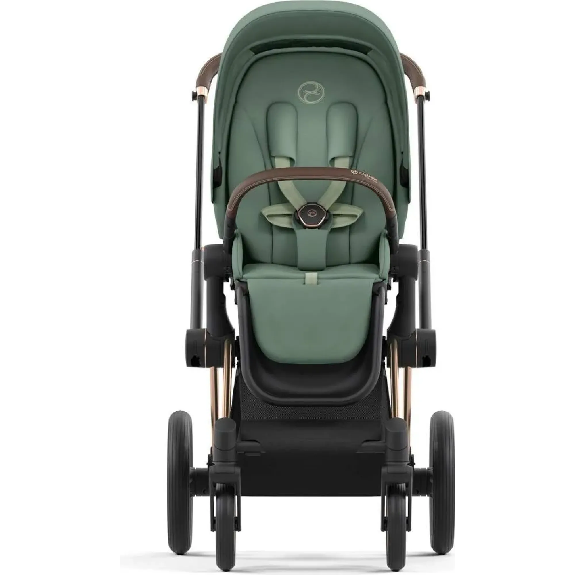 Чохол тканинний для прогулянкового блоку Cybex Priam Leaf Green
