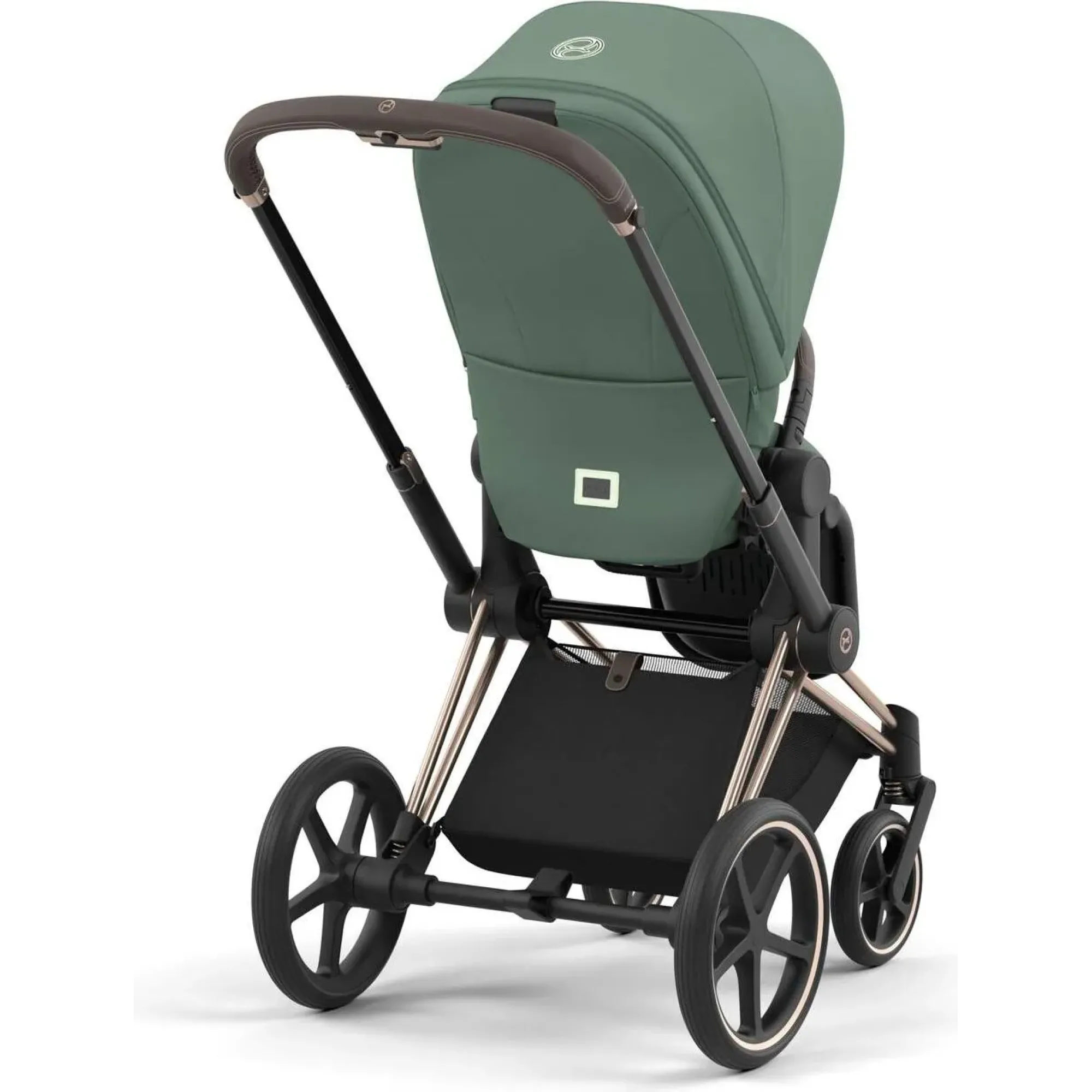 Чохол тканинний для прогулянкового блоку Cybex Priam Leaf Green