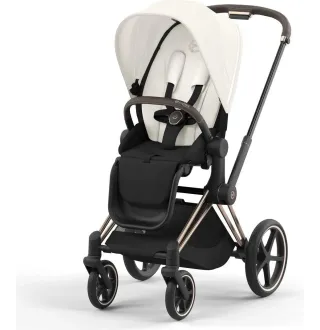 Чохол тканинний для прогулянкового блоку Cybex Priam Off White