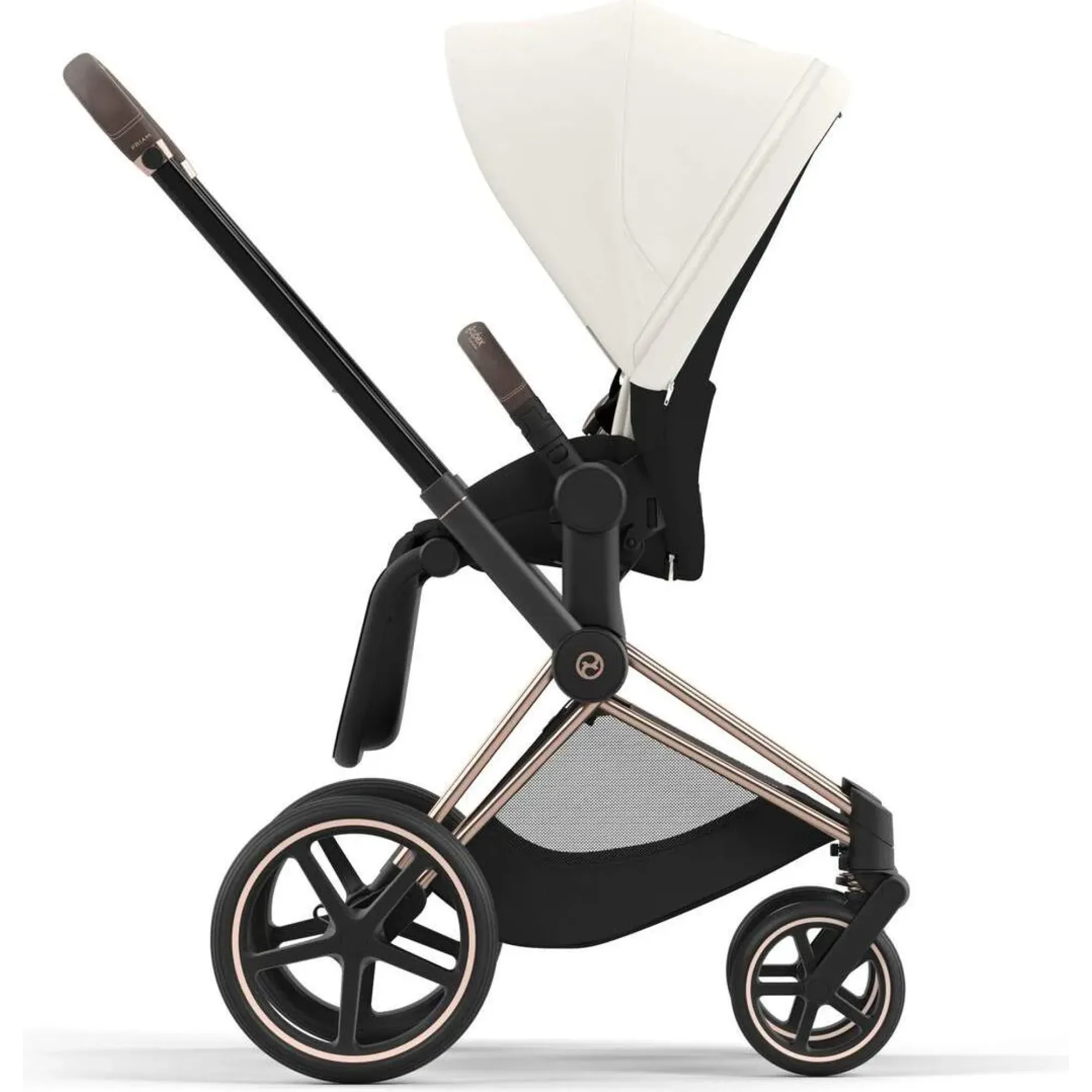 Чохол тканинний для прогулянкового блоку Cybex Priam Off White