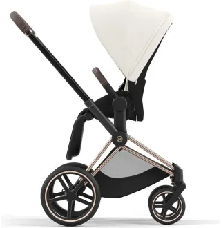 Чохол тканинний для прогулянкового блоку Cybex Priam Off White
