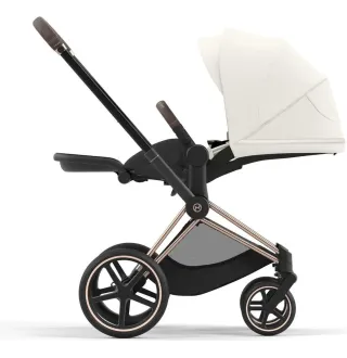 Чохол тканинний для прогулянкового блоку Cybex Priam Off White