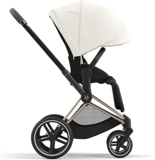 Чохол тканинний для прогулянкового блоку Cybex Priam Off White