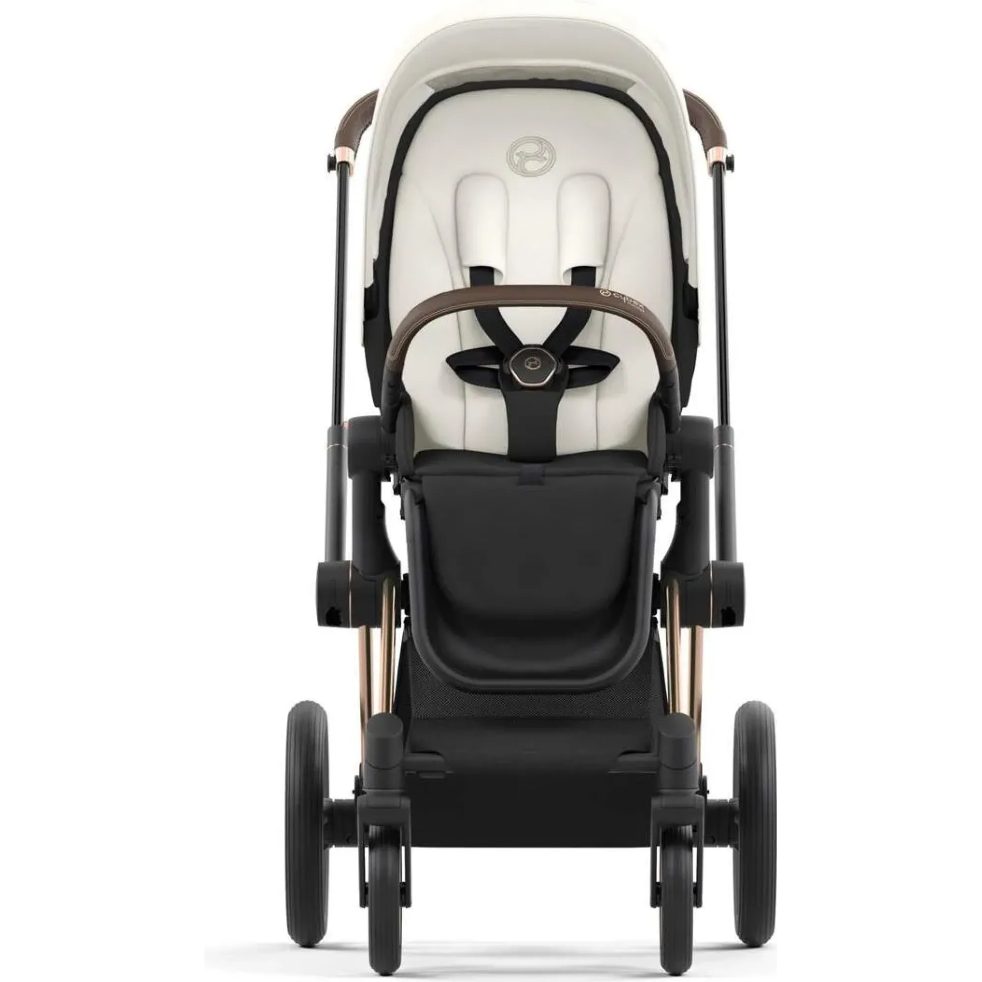 Чохол тканинний для прогулянкового блоку Cybex Priam Off White