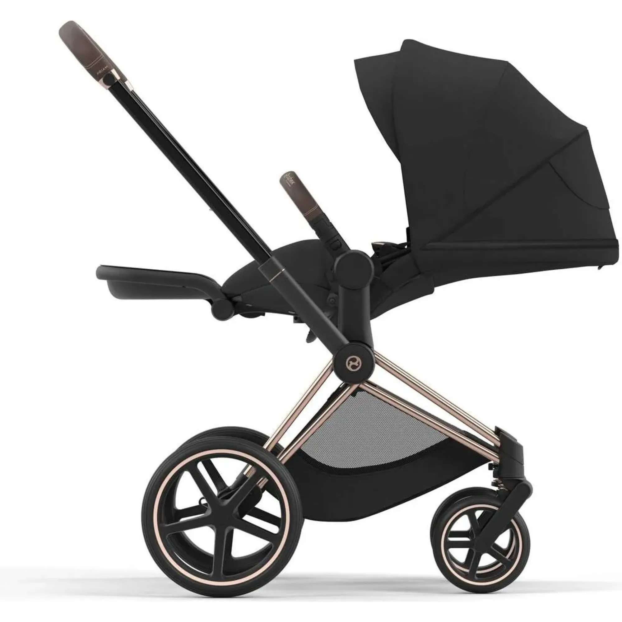 Чохол тканинний для прогулянкового блоку Cybex Priam Sepia Black