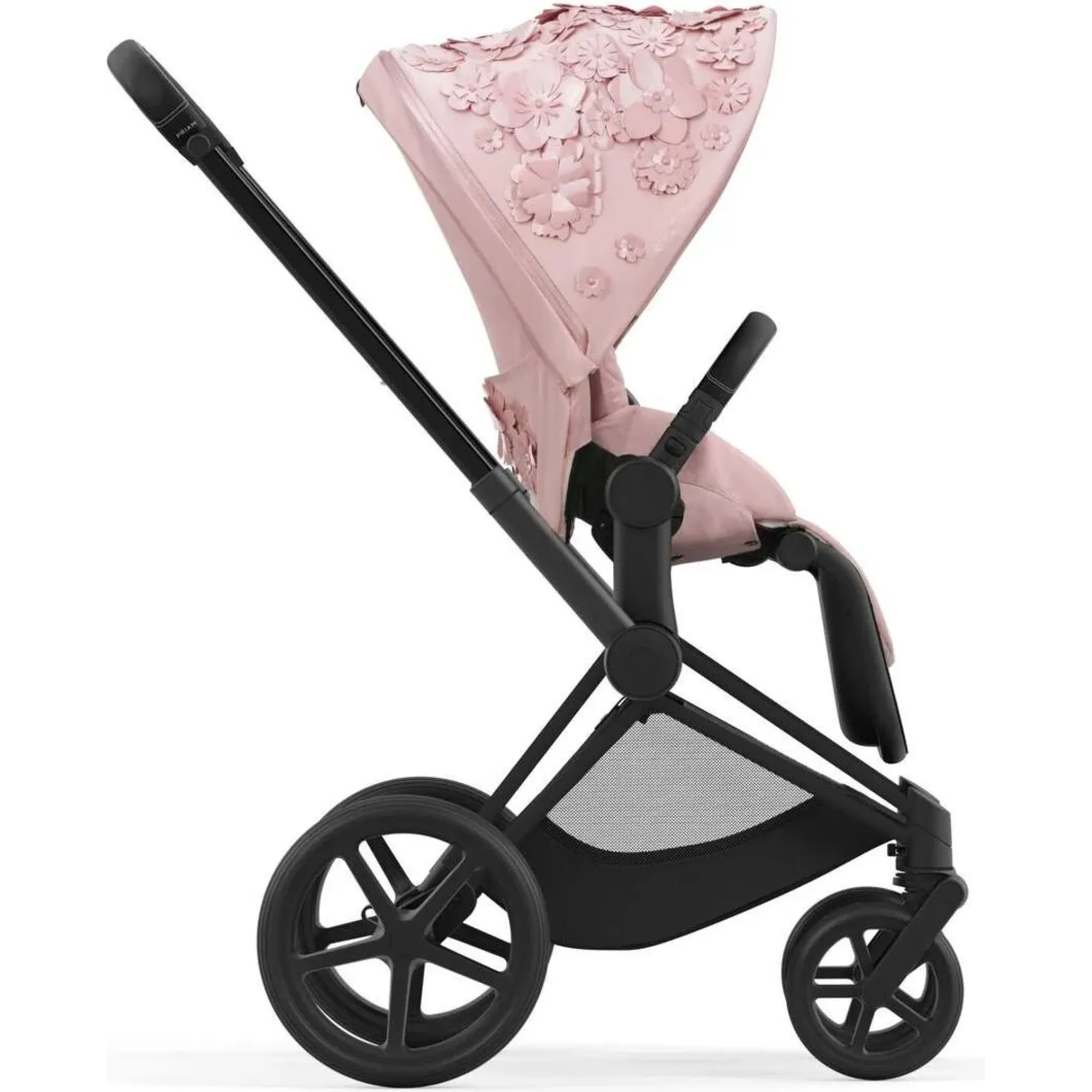 Чохол тканинний для прогулянкового блоку Cybex Priam Simply Flowers Pink