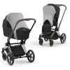 Сонцезахисний чохол (сітка) Cybex для колясок Sun Sail Light Grey
