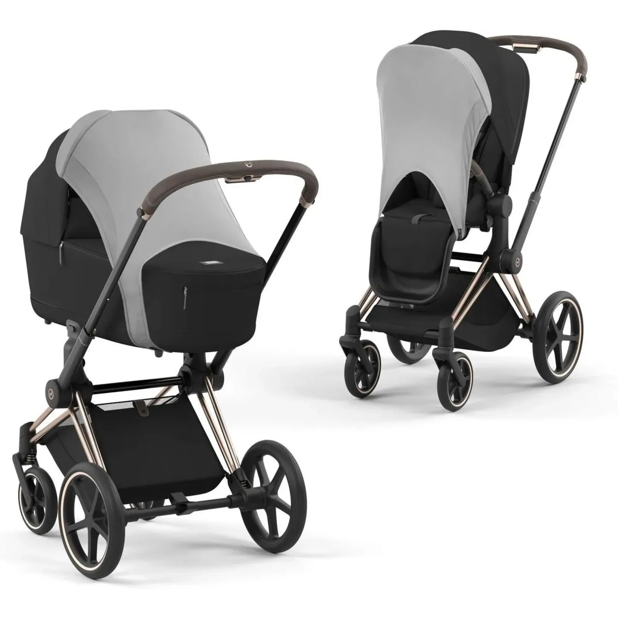 Сонцезахисний чохол (сітка) Cybex для колясок Sun Sail Light Grey