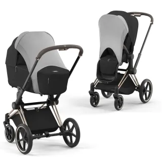 Сонцезахисний чохол (сітка) Cybex для колясок Sun Sail Light Grey