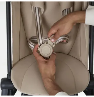 Прогулянкова коляска Cybex Agis BLK Almond Beige