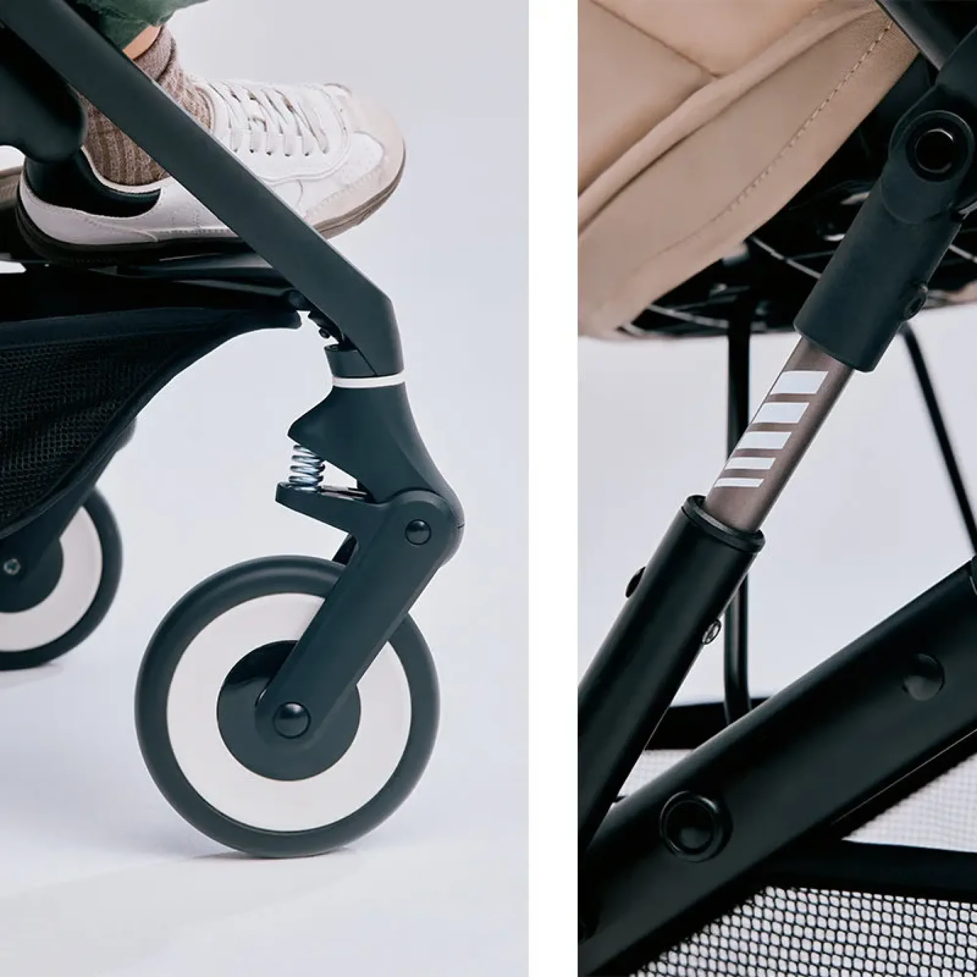 Прогулянкова коляска Cybex Agis BLK Almond Beige