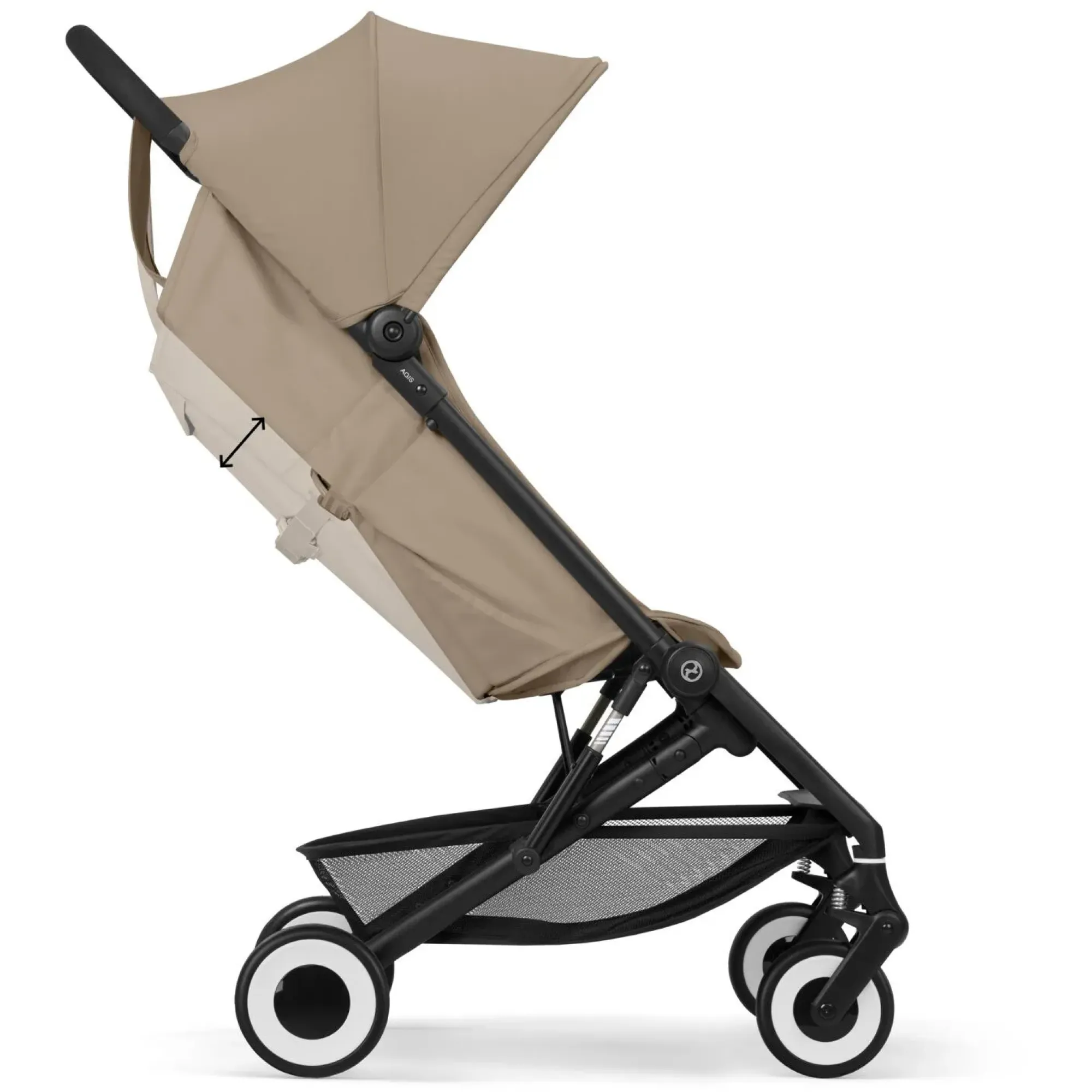 Прогулянкова коляска Cybex Agis BLK Almond Beige