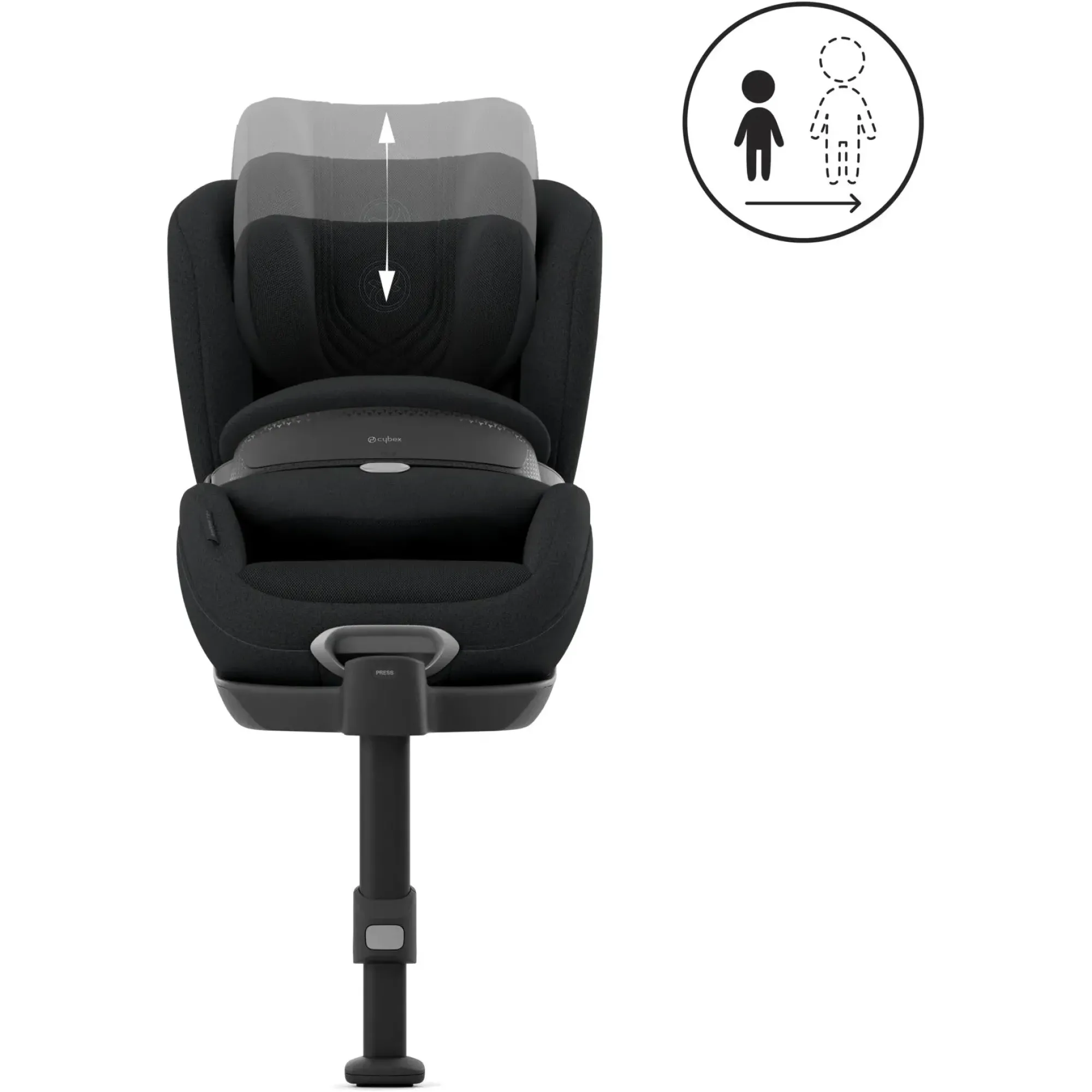 Автокрісло Cybex Anoris T2 i-Size Plus Sepia Black