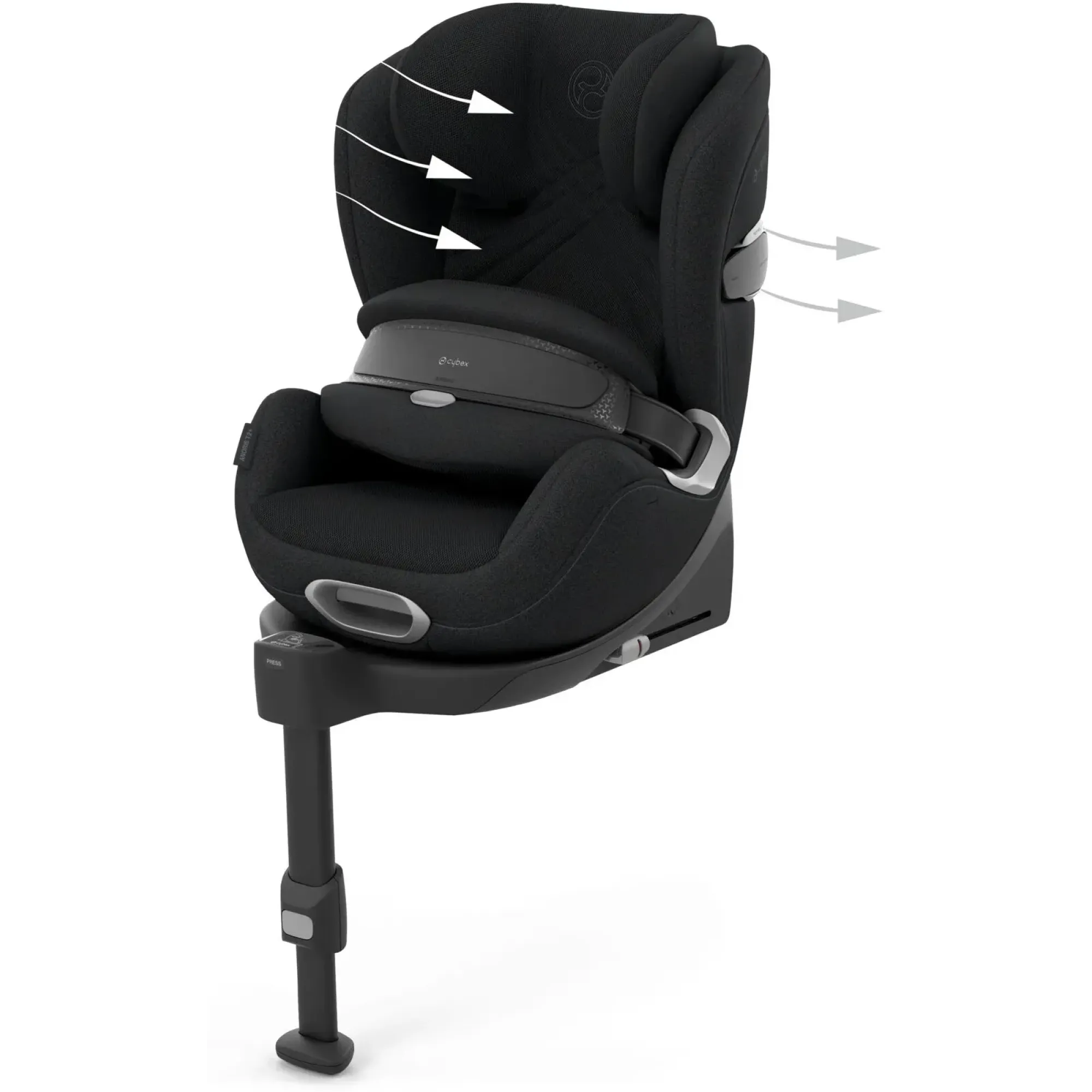 Автокрісло Cybex Anoris T2 i-Size Plus Sepia Black