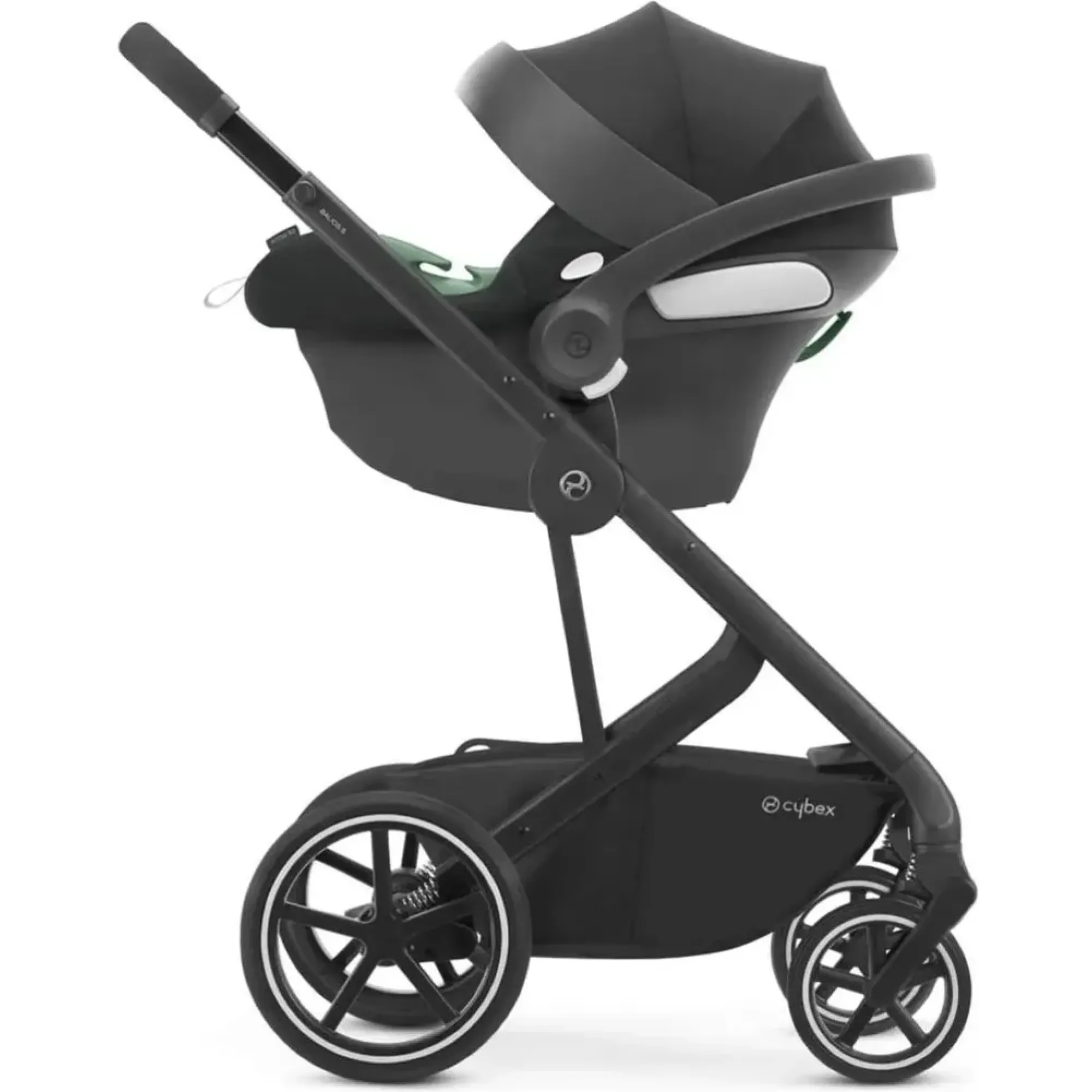 Автокрісло Cybex Aton B2 I-Size Steel Grey dark grey