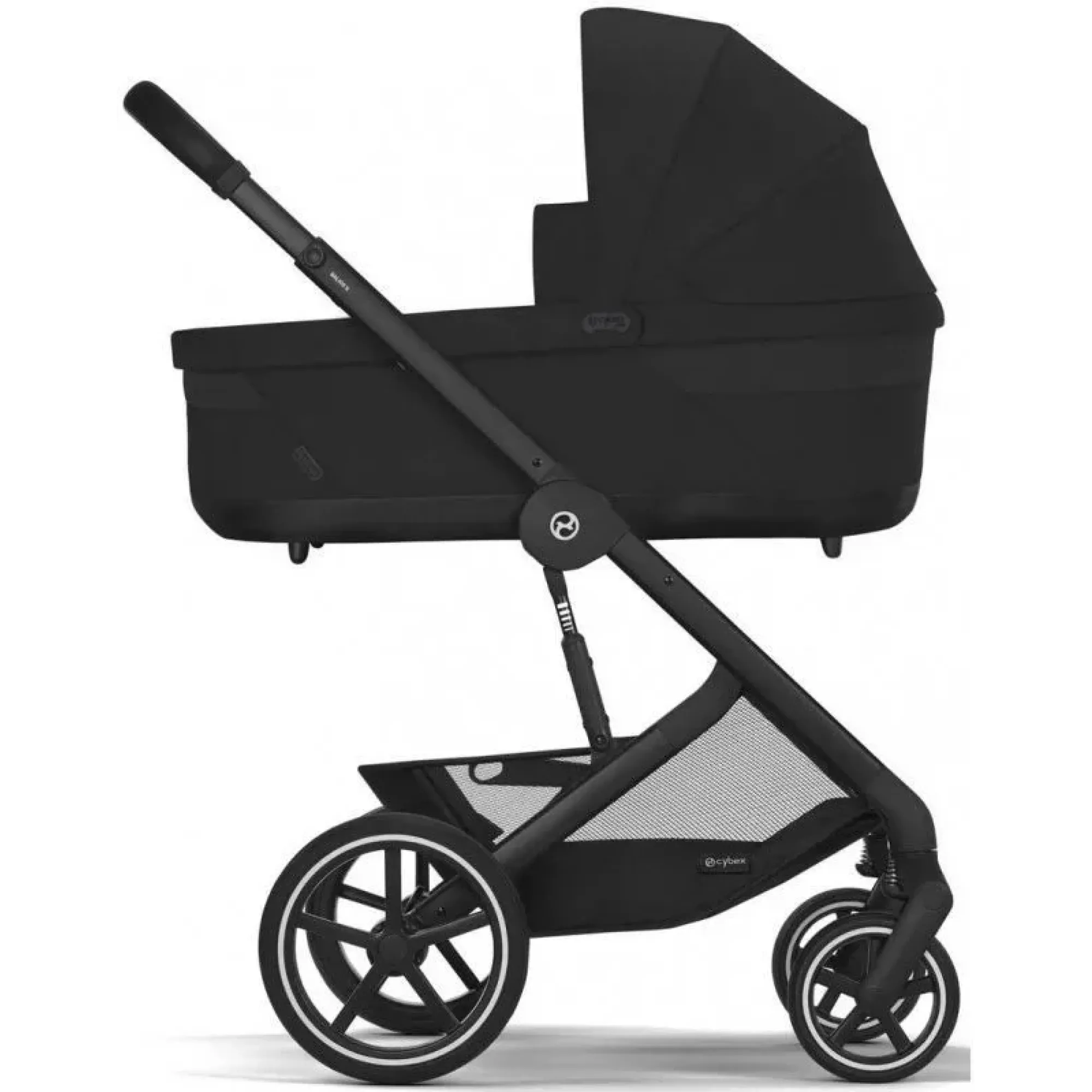 Коляска 3в1 Cybex Balios S Lux 2025 BLK Moon Black